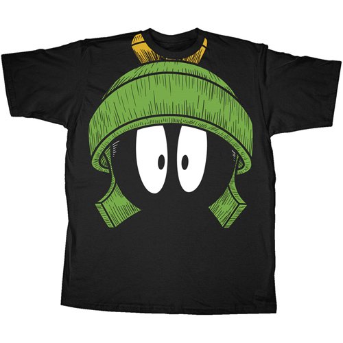 Looney Tunes Marvin the Martian Big Worried Men's T-shirt