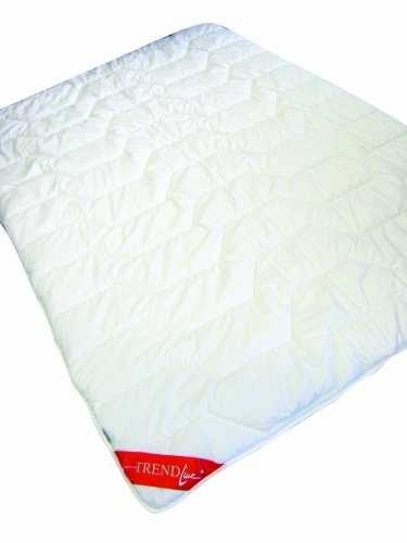 Badenia Bettcomfort 03857220140 Steppbett Trendline Basic kochfest Mono 135 x 200 cm wei&szlig;