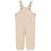 Niteo Baby Organic Cotton Overall, Brown, 9-12M