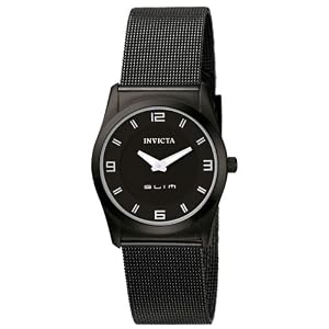 Invicta Women's Slim Collection Round Stainless Steel Mesh Watch #5166