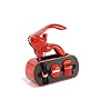 Houdini By Metrokane Lever Style Corkscrew Wine Tool Stand, Metallic Red