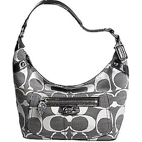 Coach Penelope Shantung Signature Hobo 13291