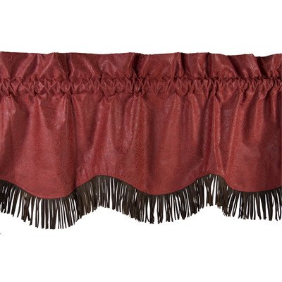 HiEnd Accents Cheyenne Valance, Red