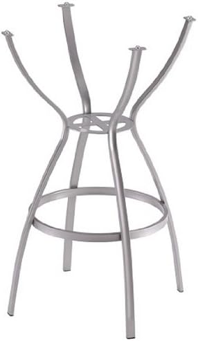 Trica Rome Dining Height Table Base Only, 28-1/4 inch Dia. x 28-3/4 inch H, Black