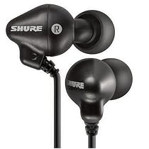 Shure E2C-N In-Ear Headphones - Black
