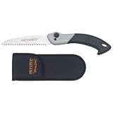 Meyerco  Rubber Handle Folding Saw With Nylon Sheath