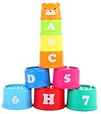 ベビー知育玩具 　コップ 赤ちゃん おもちゃ 知育 知育玩具 出産祝い かわいい 人気 プレゼント　安全安心