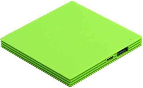 2600mah High Quality Credit Card Power Bank Mini Portable Polymer Backup Battery Power Bank for All Smart Phones Iphone, Htc, Samsung, Nokia, Blackberry, Lg Etc (A-green)