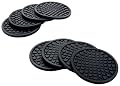 OXO Good Grips Coasters, Black, Set of 8