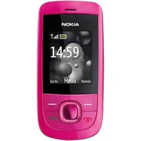 Nokia 2220 Slide Pink Refurbished on Virgin Pay As You Go with £10 airtime credit