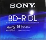 Sony BNR50AV - Disco Blu-Ray DVD-R, 5...