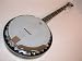 LEFT HAND Oscar Schmidt 5-String Banjo, Mahogany Resonator, Remo Head, OB5LH