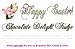 Happy Easter Lilly Chocolate Delight Fudge Box - 1 Pound