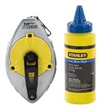 Stanley 47-482L 100-Foot FatMax Xtreme Chalk Box with 4 oz. Blue Chalk