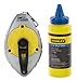 Chalk Line Reel, 100 ft, Aluminum, w/Blue Chalk