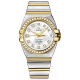 OMEGA CONSTELLATION GOLD and STEEL DOUBLE EAGLE AUTOMATIC DIAMOND LADIES WATCH 1399.75 by Omega