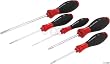 Wiha 30295 Screwdriver Set, Slotted and Phillips, 5 Piece