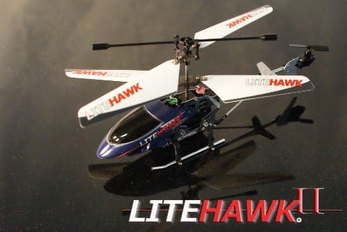 Borgfeldt Litehawk 285-31336 Mini II Helicopter RTF with LED Lights