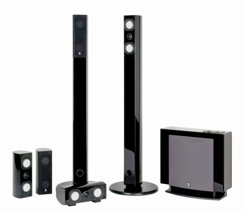 Yamaha NS-SP7800PN 5.1-Channel Home Theater Speaker Package (Piano Black)