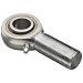 RBC Heim Bearings HMX6G 0.3750" Bore, .3750-24 Threads Extra Capacity Male Rod End Bearing, 4 Piece Metal-To-Metal With Grease Fitting