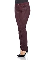 Cross Jeans Pantalón Scarlet (Vino Oscuro)