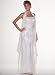 Wedding Dress. Womens Long Evening Gown. Formal Bridal Dress. Ivory Beaded Dress by Sean Collection (1833)