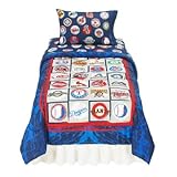 MLB Bases Loaded Twin Comforter and Sheet Set