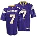 Reebok Minnesota Vikings Tarvaris Jackson Replica Team Color Jersey