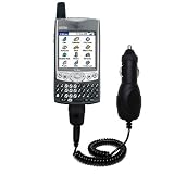 Gomadic for the PalmOne palm Treo 600 - Rapid Car / Auto Charger for the PalmOne Treo 600 - Gomadic Brand w/ TipExchange Technology