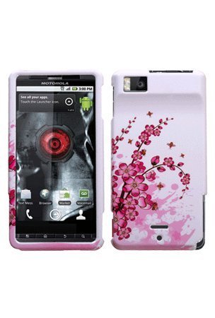 Motorola MB810 Droid X Graphic Case  Spring Flowers
