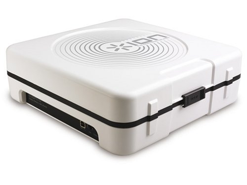 ION Audio iPTUSB Portable USB Turntable with Software and Built-in Speaker