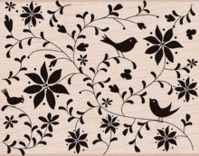 DesignBlocks- Poinsettias & Birds by Hero Arts