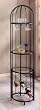 BEAUTIFUL NEW BIRDCAGE STYLE WINE RACK IN BLACK