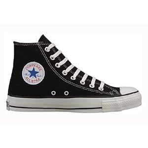 Click here to buy Converse Chuck Taylor All Star Hi Top Black Canvas Mens 5  Ladies 7 by Converse.