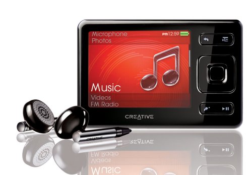 CREATIVE メモリープレーヤー ZEN 8GB ZN-Z8G-BK