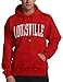 Louisville Cardinals Hoodie with Arch and Mascot