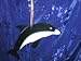 DOLPHIN - PORPOISE OCEAN ANIMAL METAL SIGN ART HANGING ORNAMENT Sold as a Set or 2 / ...