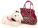   - Pucci Pup  Pink Leopard and Maltese Set