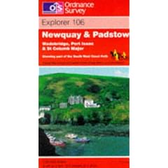 Newquay and Padstow, Wadebridge, Port Isaac and St.Columb Major (Explorer Maps)
