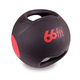 66fit Double Handle Grip Medicine Ball & DVD
