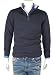 Boss Style Mens Legend Zip Sweater with a Soft Touch and Nice Look Zip Neck Sweaters for Men Navy Blue
