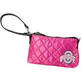 NCAA Ohio State University-Buckeyes Pink Quilted Wristlet