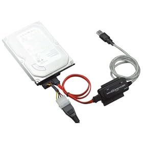 �O���[���n�E�X SATA/IDE-USB2.0�ϊ��A�_�v�^ 2.5�C���`HD�Ή� GH-USHD-IDESA