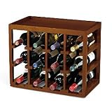 12 Bottle Cube-Stack Wine Rack