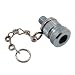 SKS Presta Valve Pump Adaptor with Chain, Presta to Schrader