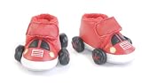 Fire Truck Rattle Booties