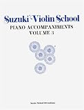Suzuki Violin School Volume 3 - Piano Accompaniment - Book