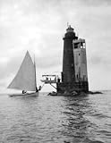 Nantucket Sound - Lighthouse, Art Poster by National Archive