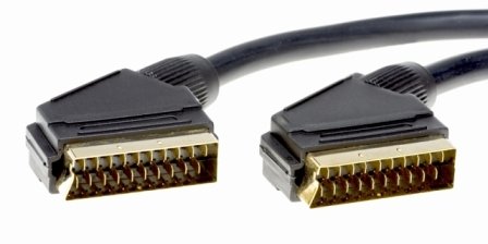 Neuling Electronics® Scart Kabel 1,5 m / 21 polig vergoldet