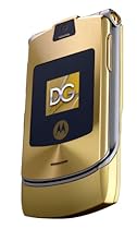 Motorola RAZR V3i Dolce & Gabbana Unlocked Cell Phone with MP3/Video Player, MicroSD--International Version with No Warranty (Gold)